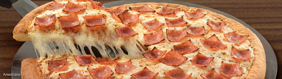 pizza de jamon y queso